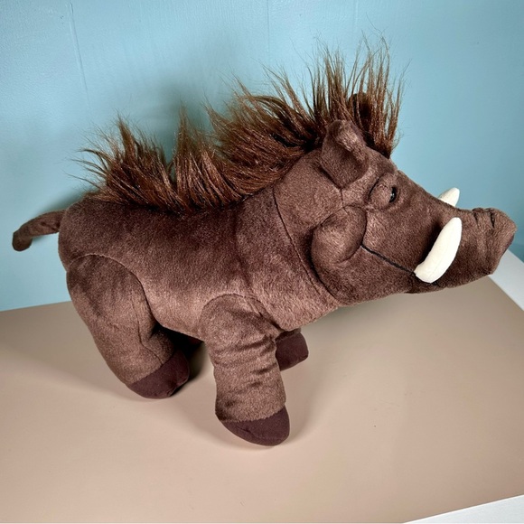 Disney BAB Build A Bear Pumbaa Warthog The Lion King 16” Plush Stuffed Animal - Picture 3 of 12